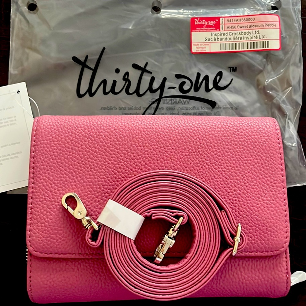 New Inspired cross body sweet blossom pebble 31